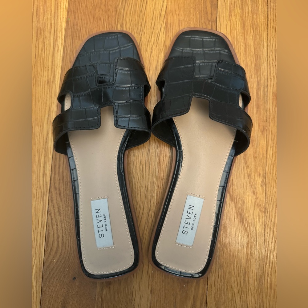 Black sandals